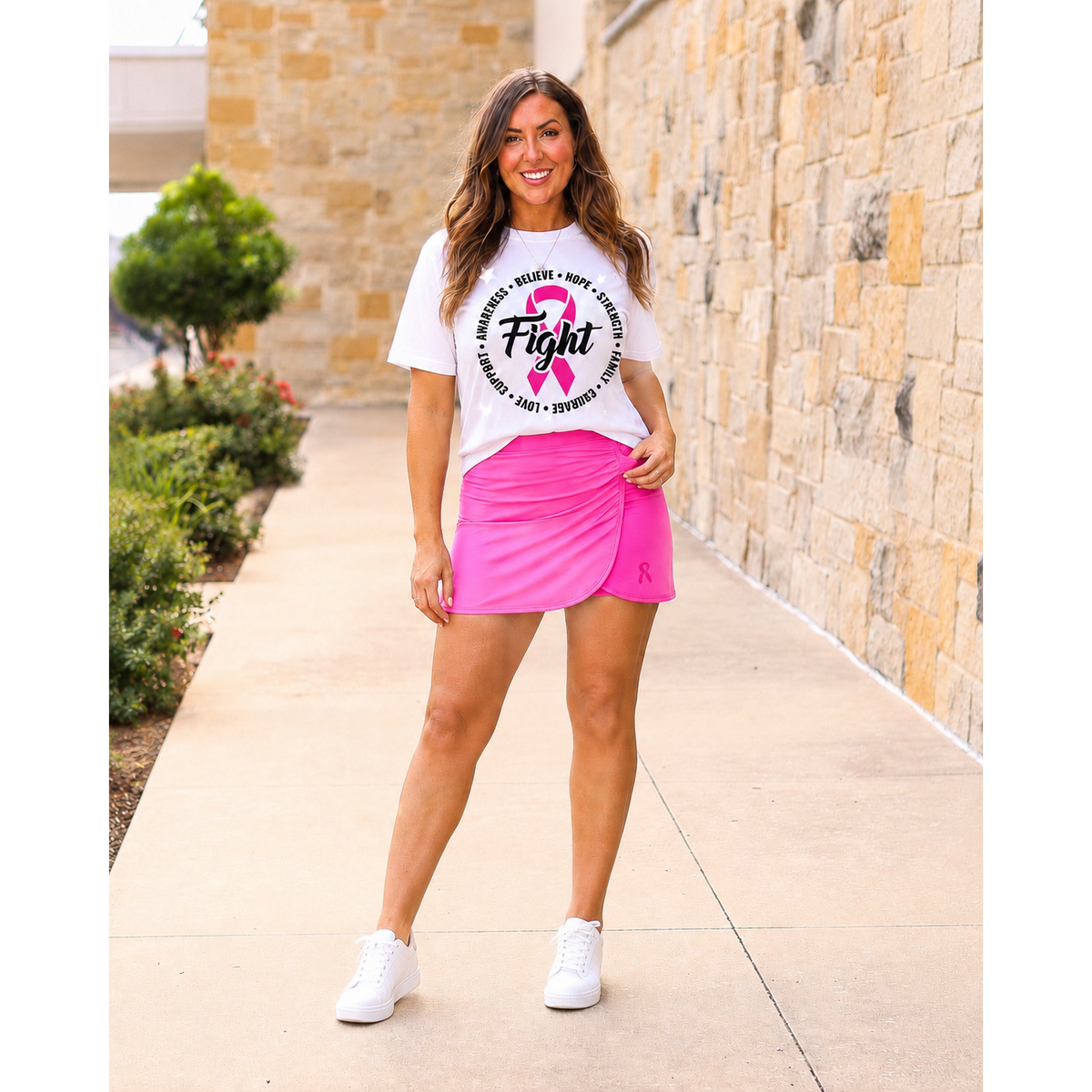 Breast Cancer Awareness Skort