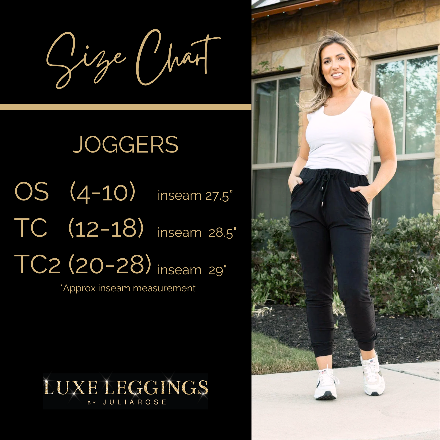 The Nora Navy Joggers  - Luxe Leggings