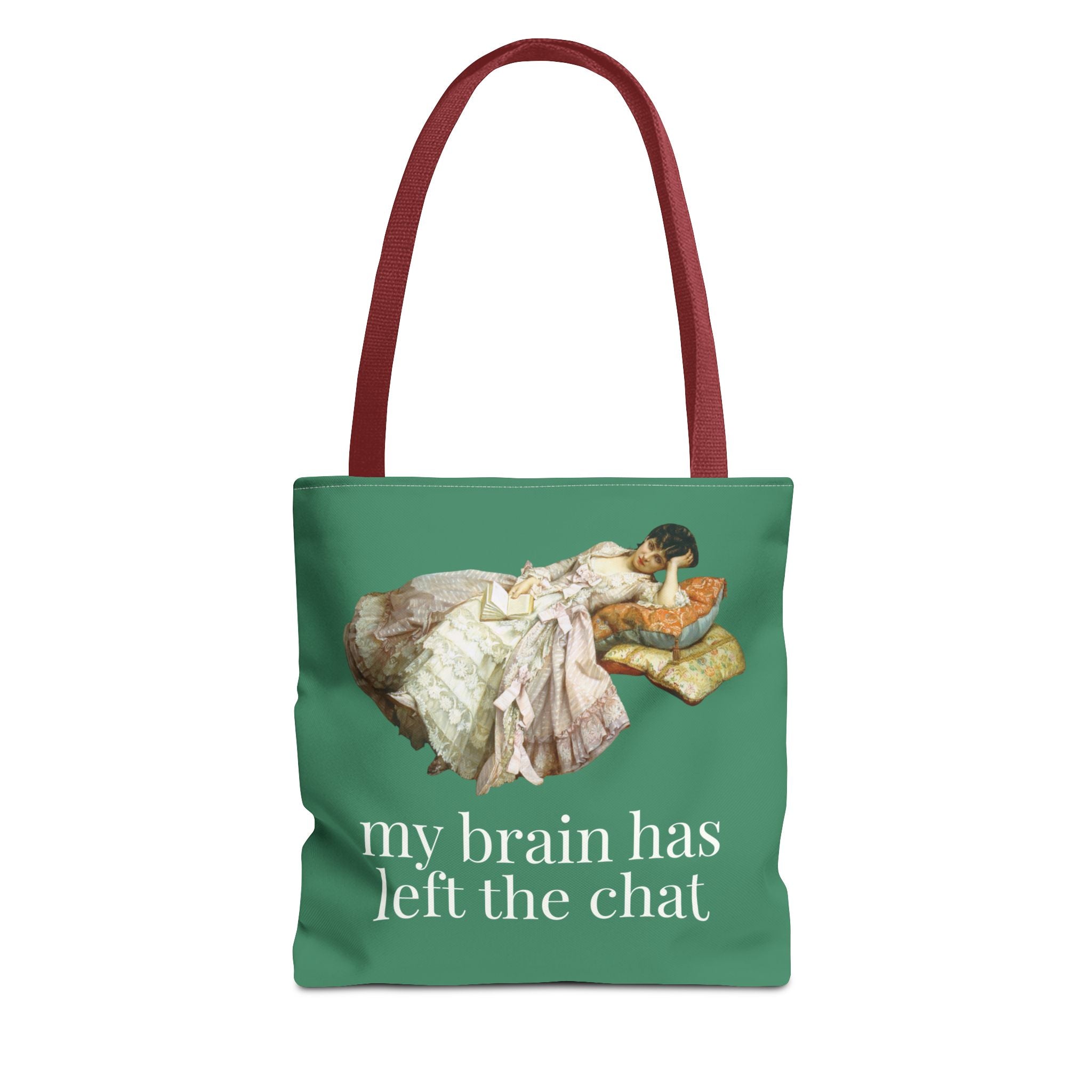 My Brain Has Left the Chart: Funny Art History Tote Bag