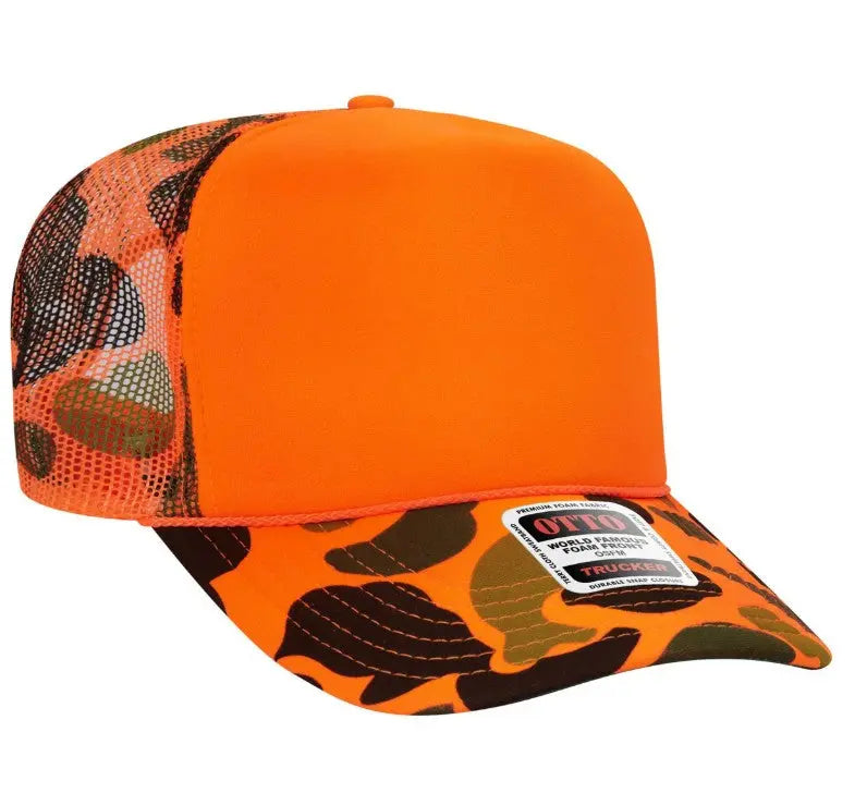 Mama Checkered Adult Otto Foam Trucker Hat