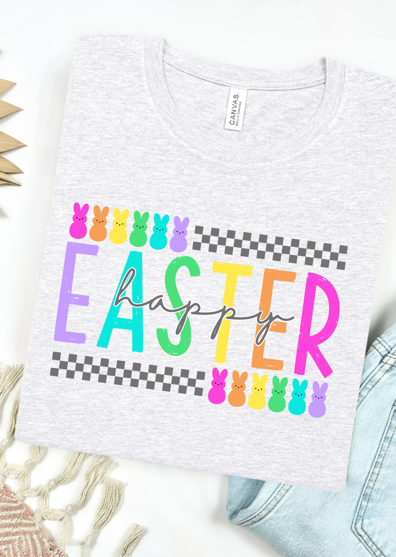 Peeping Easter Bella Canvas T-Shirt
