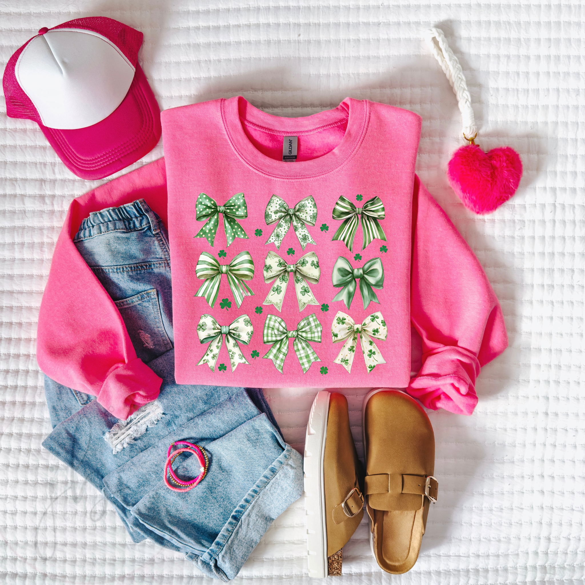 Shamrock Bow SWEATSHIRT