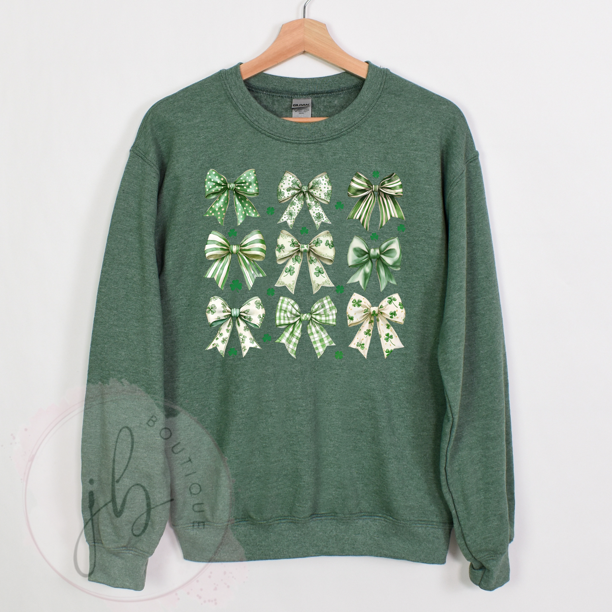 Shamrock Bow SWEATSHIRT