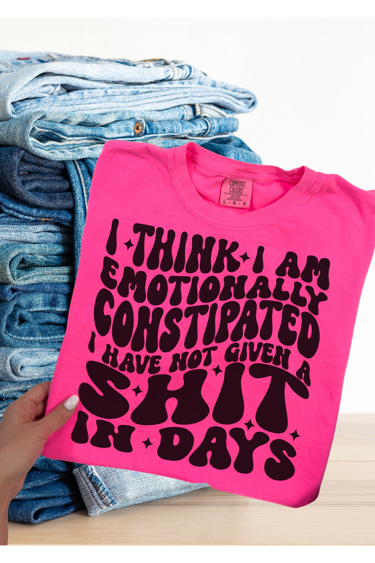 Emotionally Constipated Tee