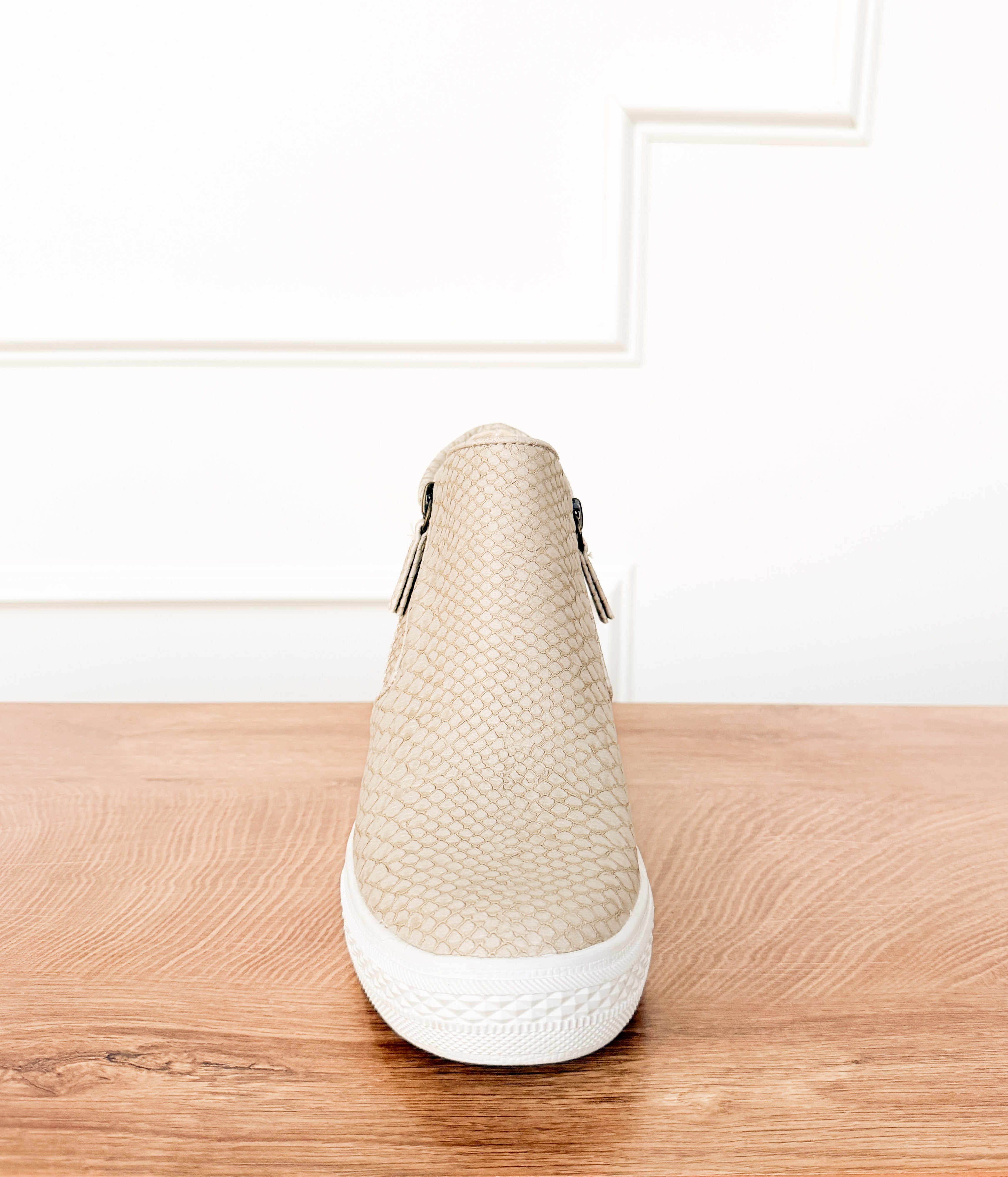 Timmibelle Wedge Sneaker in Cream