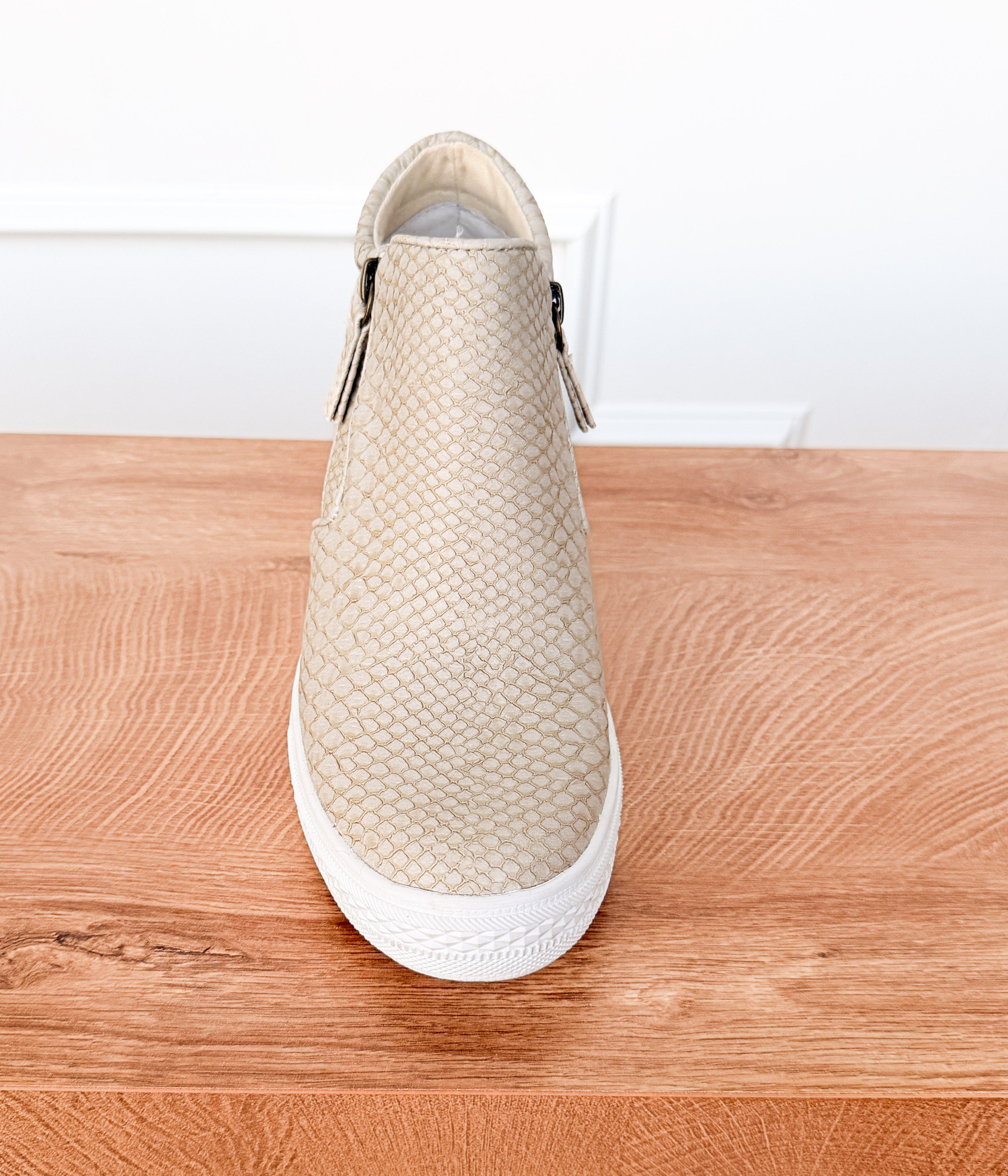 Timmibelle Wedge Sneaker in Cream