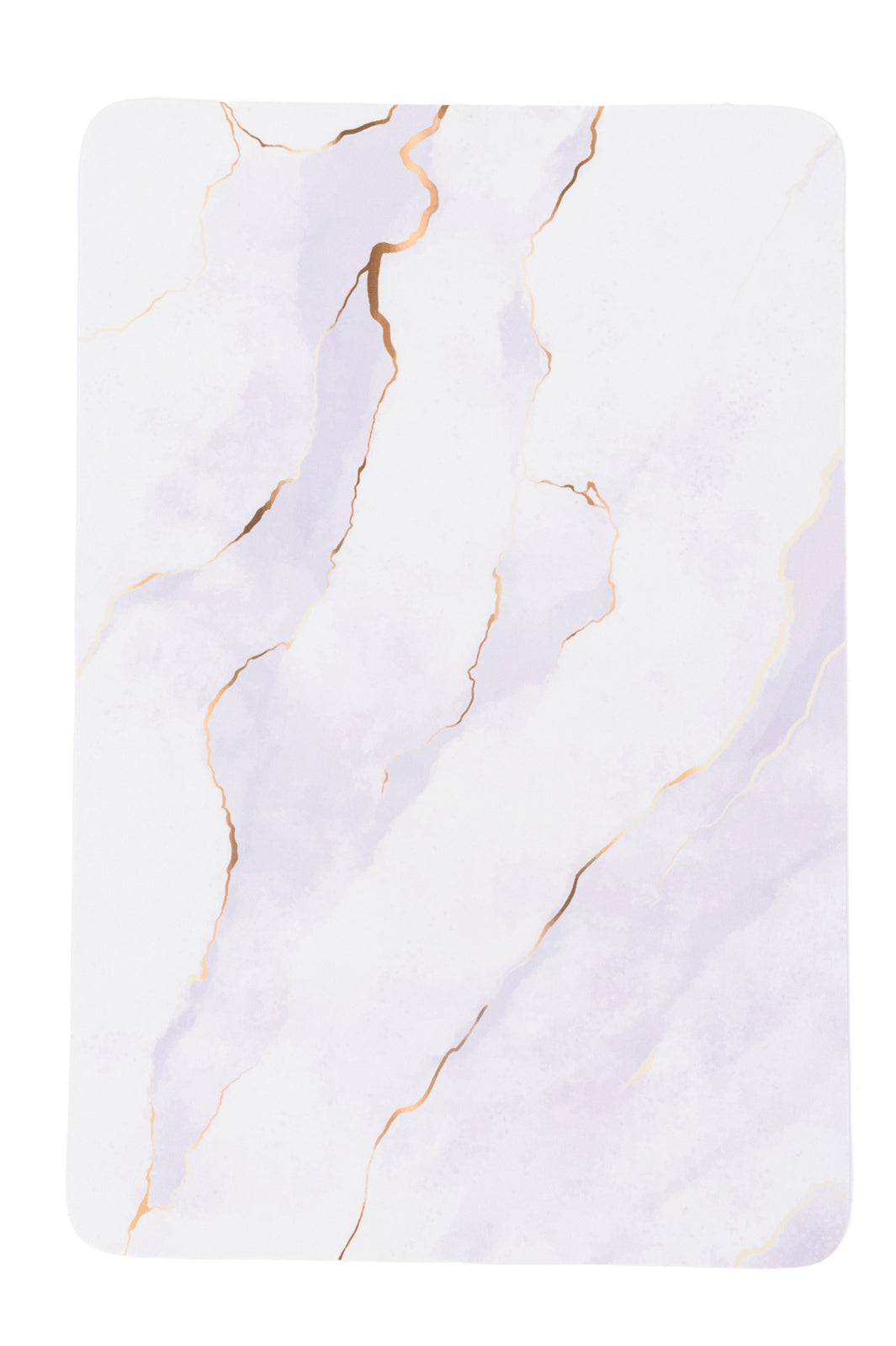 Say No More Luxury desk pad in White Marble